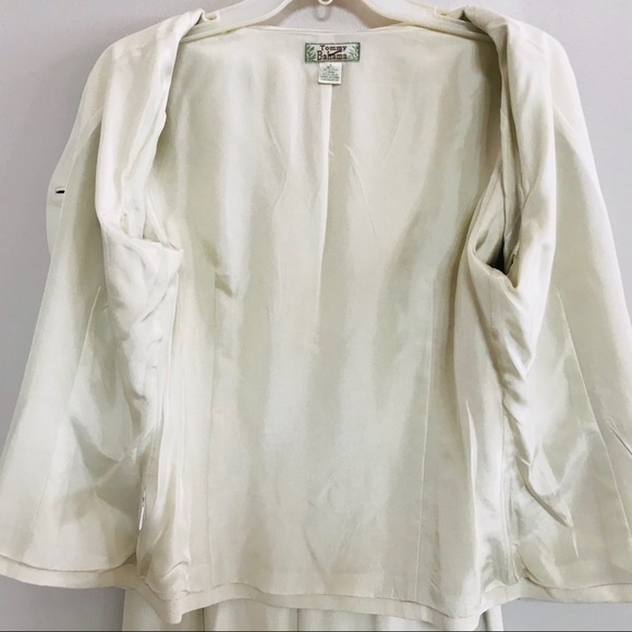 Tommy Bahama 100% Silk Ivory 2 Piece Suit - Picture 11 of 16